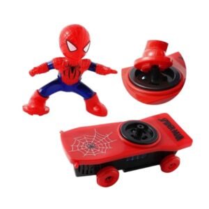 Spider Music & Light Toy Skateboard