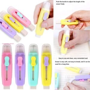 Pen-style Large Eraser with Cleaning Brush