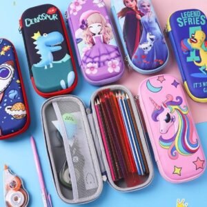 Large Capacity 3D Pencil Box