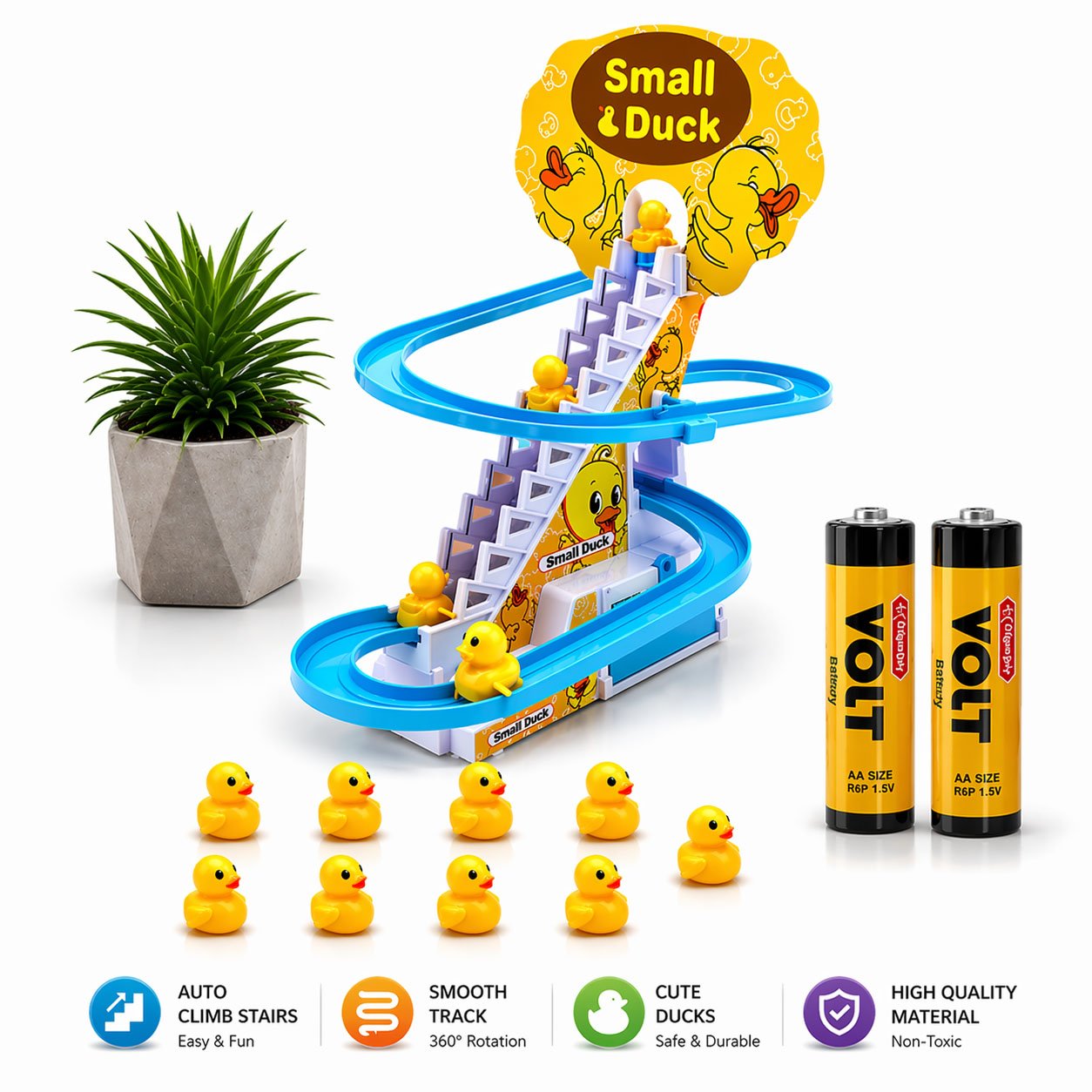 Duck Stair Climbing Toy