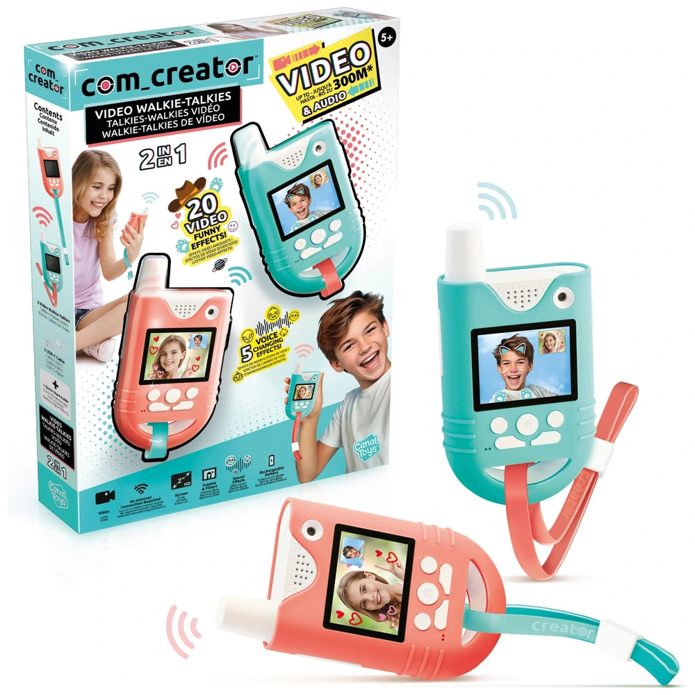 Kids Video Walkie Talkie Set