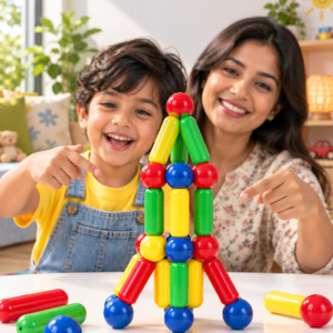 Magnetic Bar Blocks – Creative Building Toy