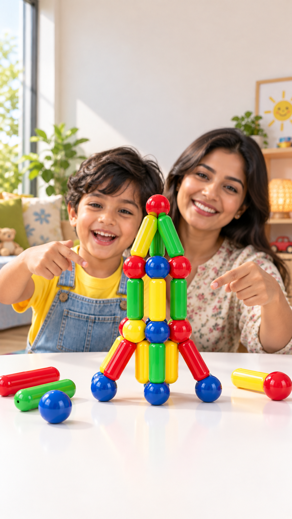 Magnetic Building Blocks — 36 pcs